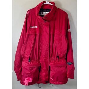 Columbia Omni Tech Waterproof Breathable Packable Snow Winter Coat Women's XL